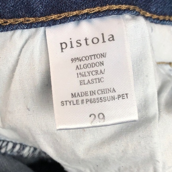 PISTOLA distressed skinny jeans - Picture 8 of 10